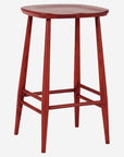 Ex-Display Utility Bar Stool, Vintage Red