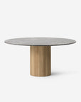 VIPP495 Cabin round table, light oak base