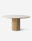 VIPP495 Cabin round table, light oak base