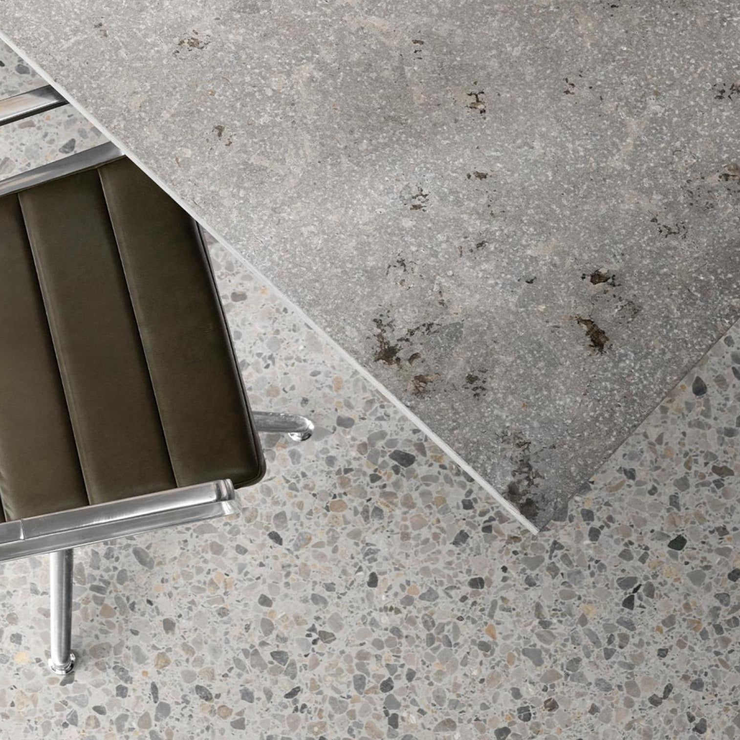 VIPP496 Cabin Square Table w/ stone top - Moleta Munro Limited