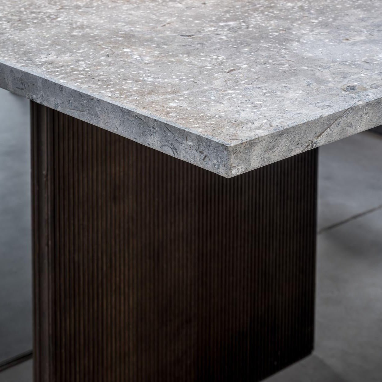 VIPP496 Cabin Square Table w/ stone top - Moleta Munro Limited
