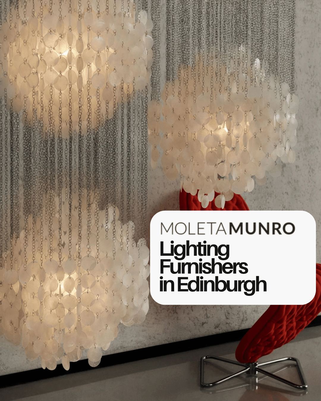 designer lighting furnishers Edinburgh view 2