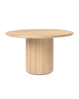 Moon Dining Table, Solid Oak Soap Treated