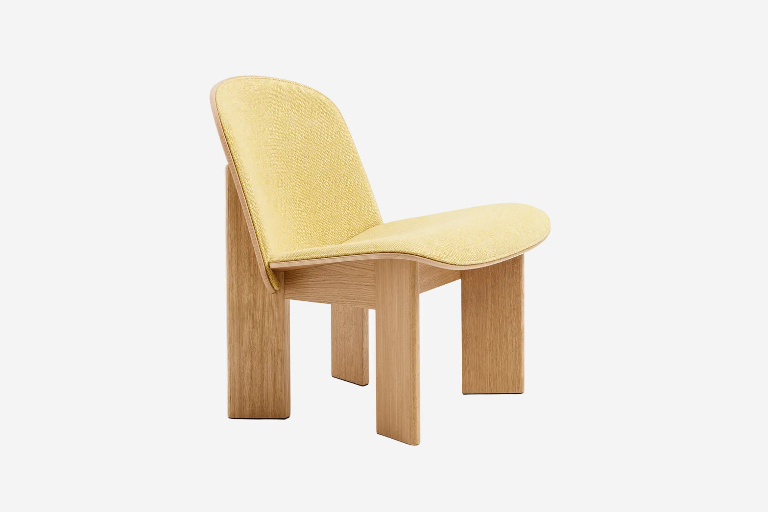 Chisel Lounge Chair, Upholstered