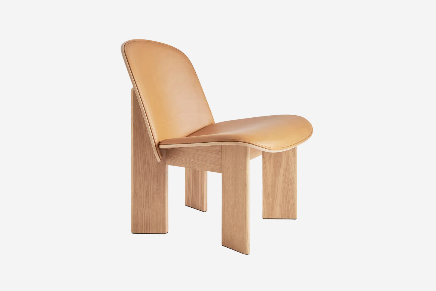 Chisel Lounge Chair, Upholstered