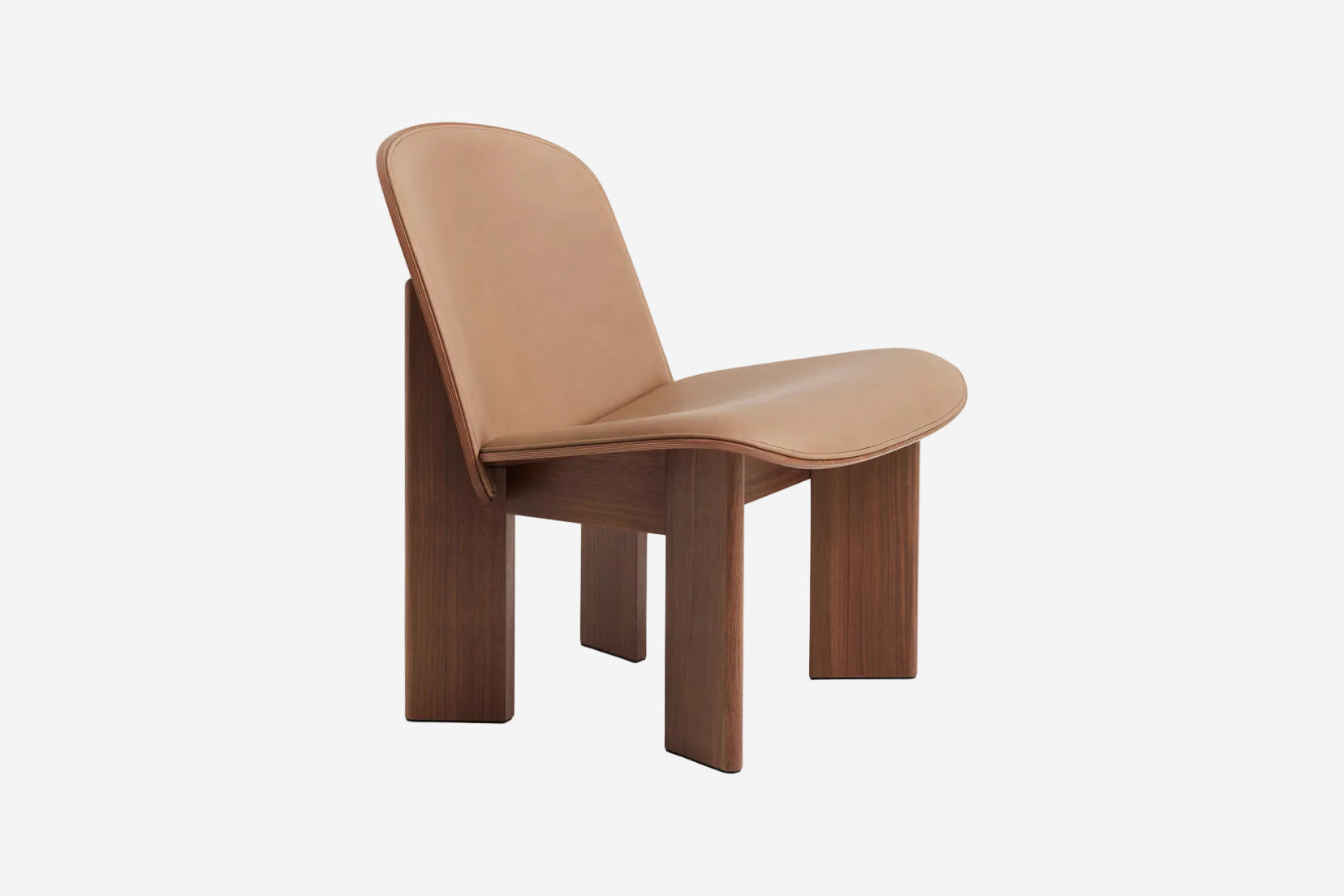 Chisel Lounge Chair, Upholstered