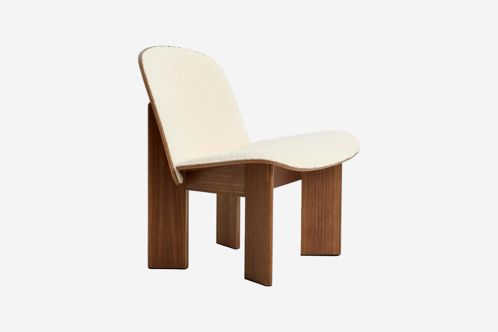 Chisel Lounge Chair, Upholstered