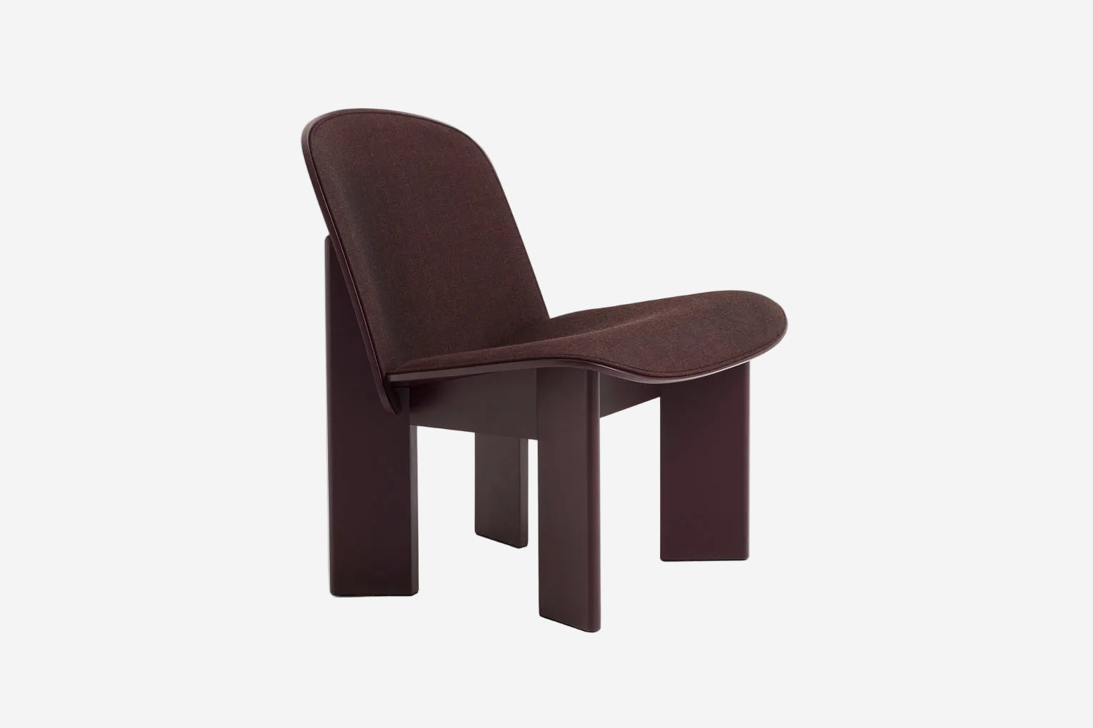 Chisel Lounge Chair, Upholstered