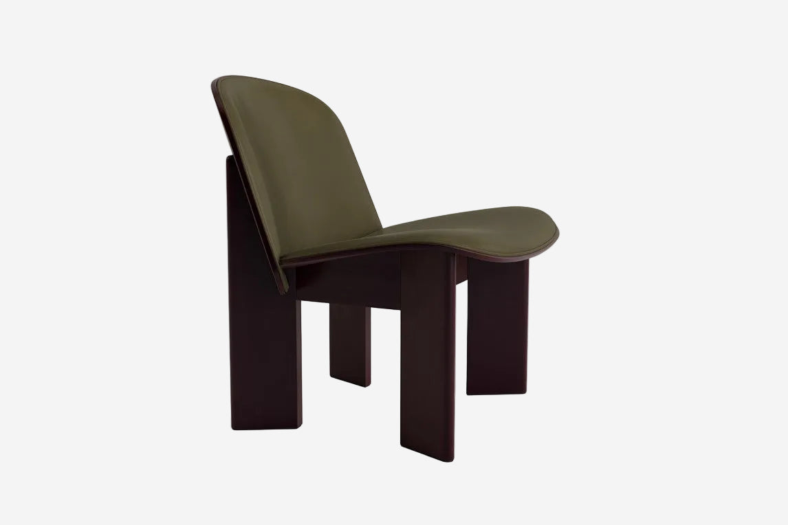 Chisel Lounge Chair, Upholstered