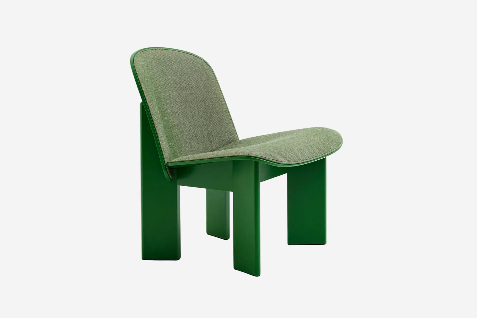Chisel Lounge Chair, Upholstered