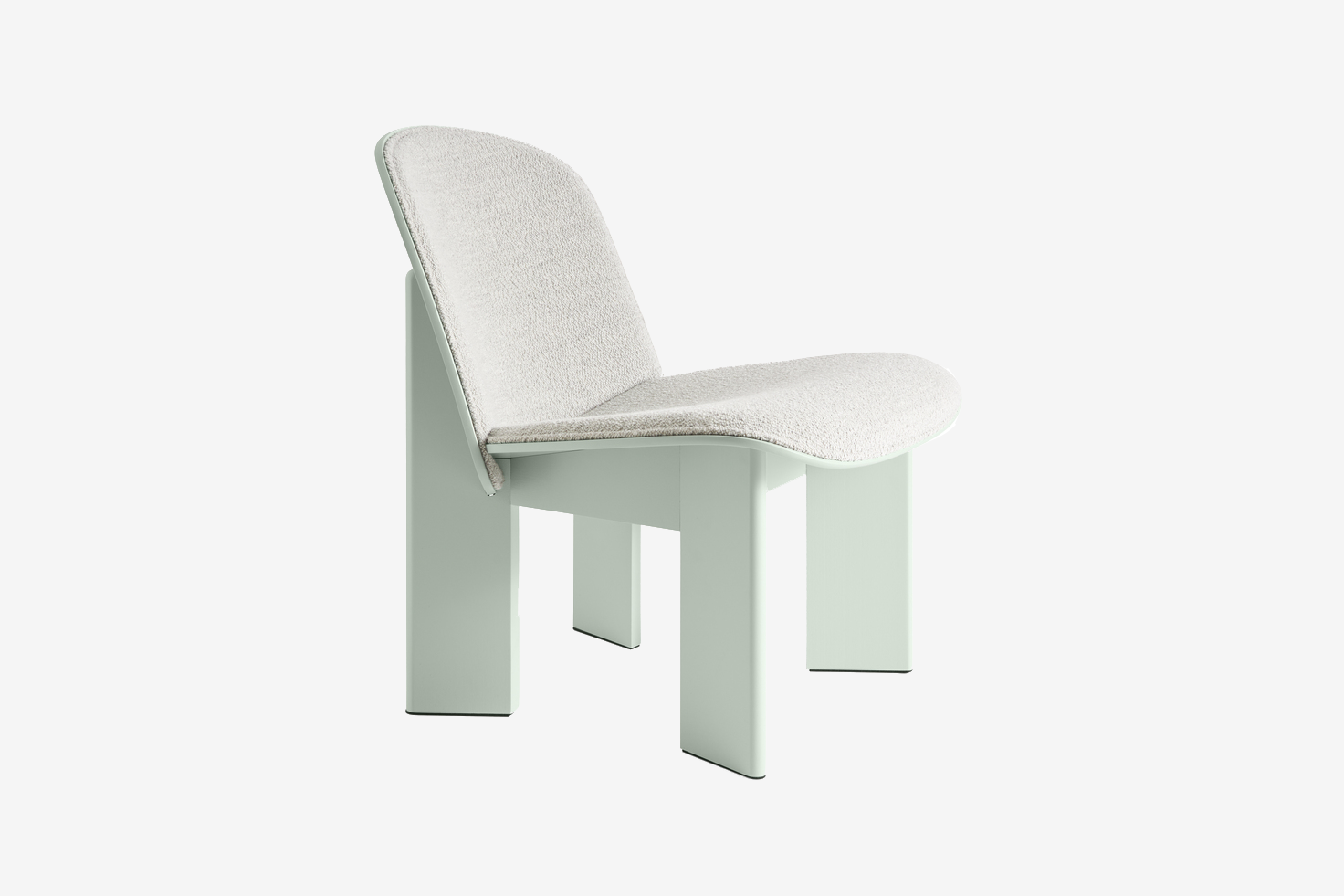 Chisel Lounge Chair, Upholstered