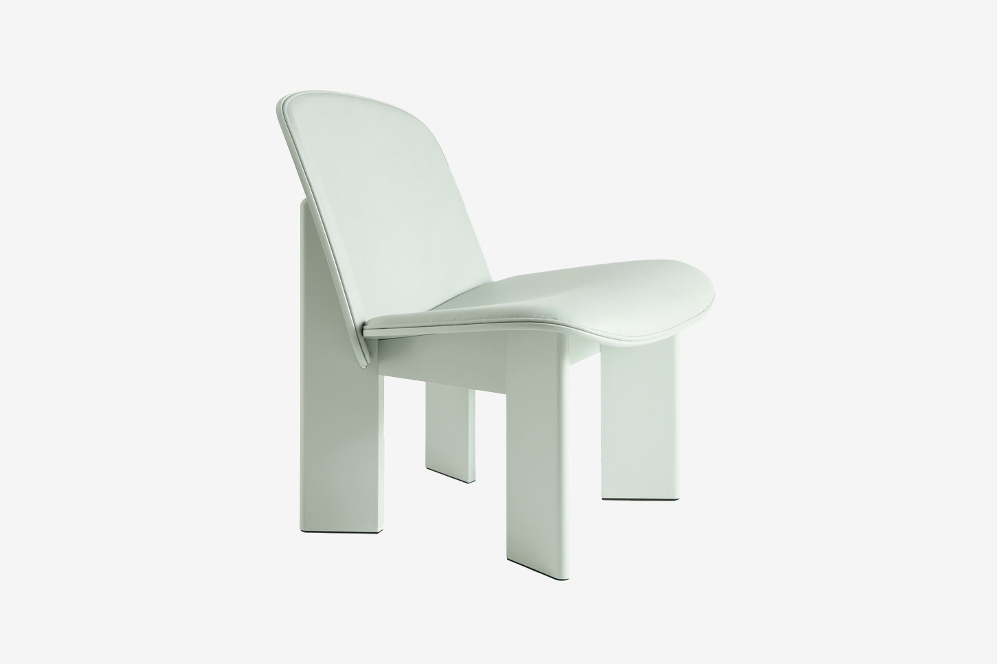 Chisel Lounge Chair, Upholstered