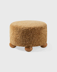 Luupo Ottoman, Sheepskin Maple