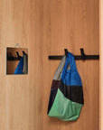 Beam coat rack, Charcoal 5 Hooks