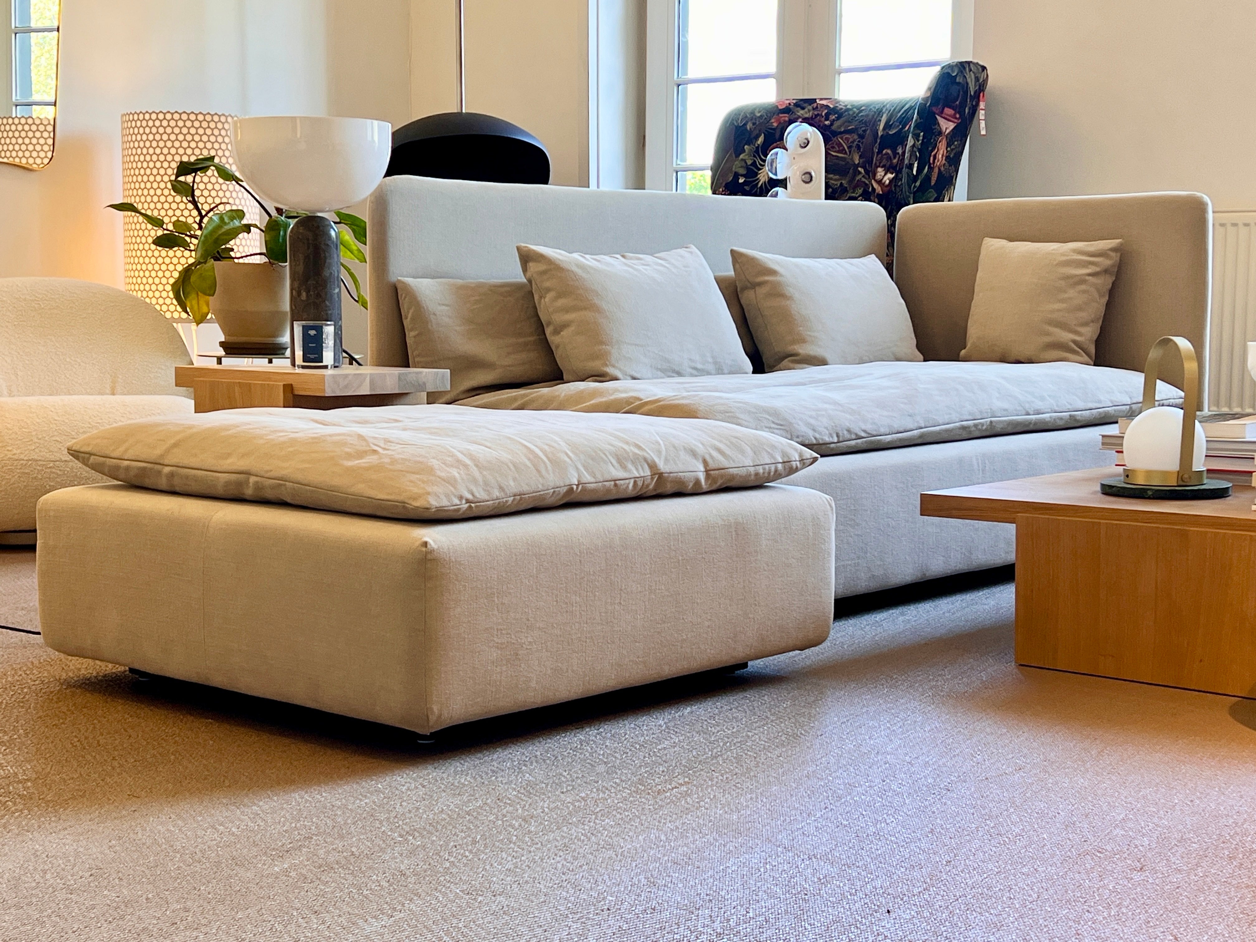 Ex.Display Shiraz Sofa in Paris Texas Sand Fabric