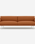 Outline 3 Seater Sofa, Polsihed base