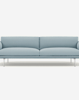 Outline 3 Seater Sofa, Polsihed base