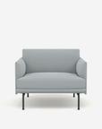 Outline Armchair, Black base