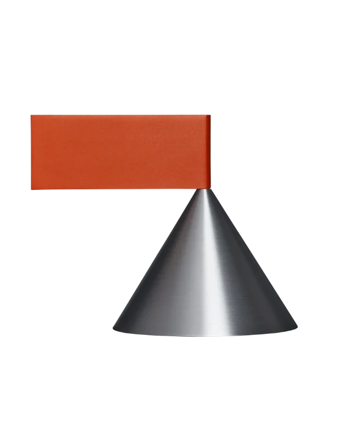 Apollo 14 Wall, Red orange, aluminium