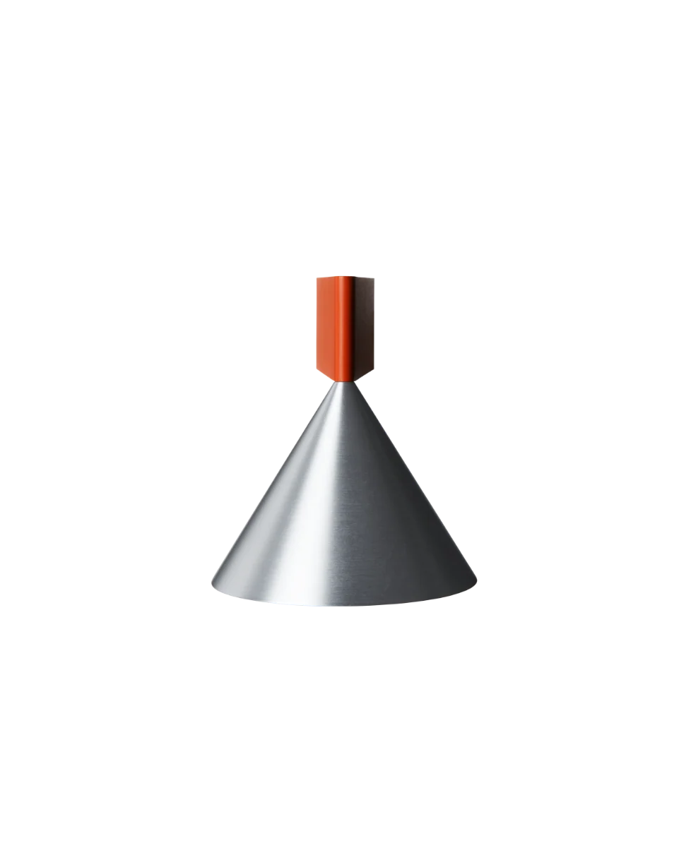 Apollo 14 Wall, Red orange, aluminium