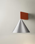 Apollo 14 Wall, Red orange, aluminium