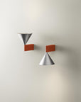 Apollo 14 Wall, Red orange, aluminium