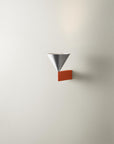 Apollo 14 Wall, Red orange, aluminium