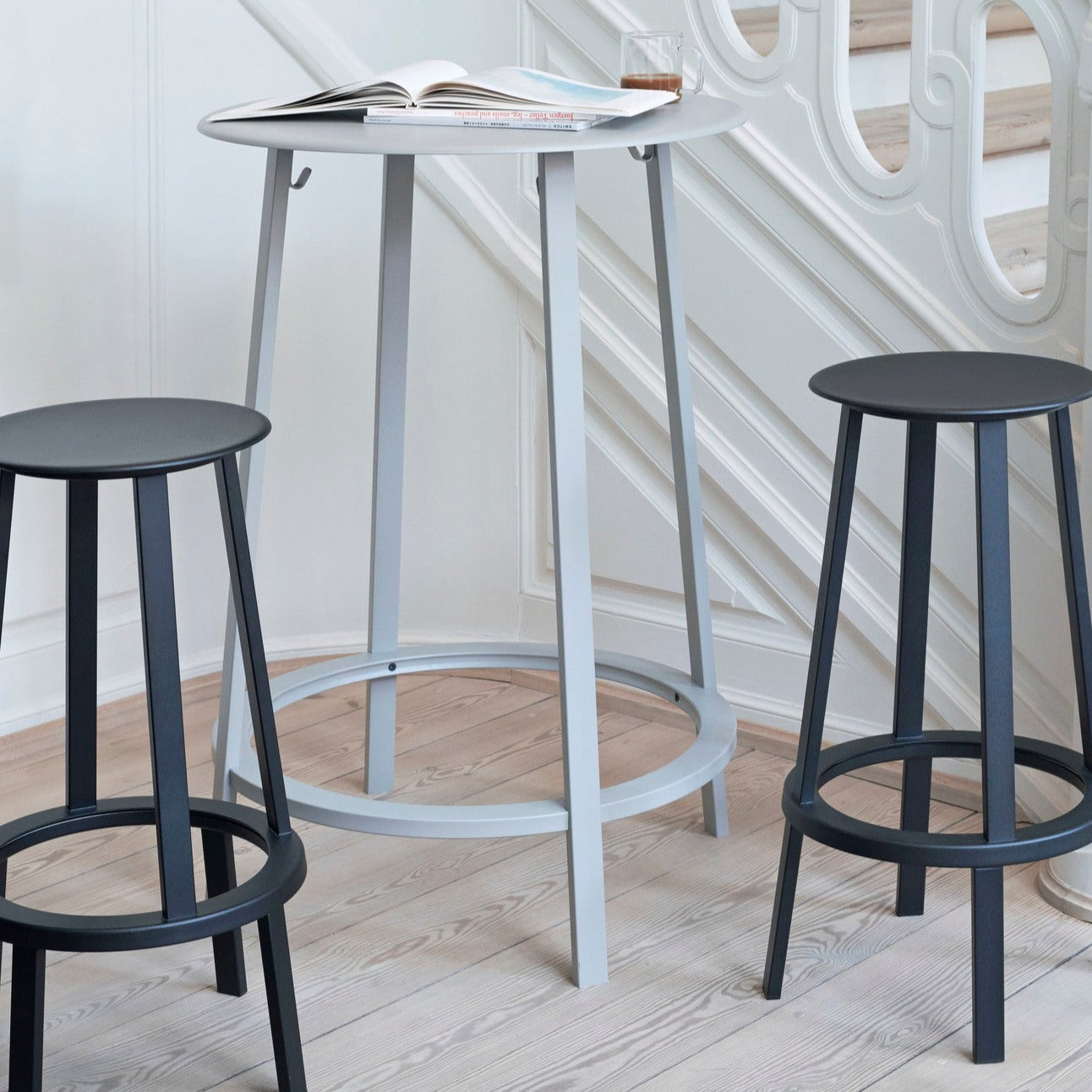 Hay Revolver Barstool High, H76 by Leon Ransmeier – Moleta Munro