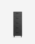 Relief Chest of Drawers on Legs, Tall