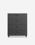 Relief Chest of Drawers on Legs, Wide