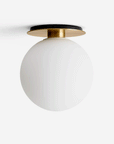 TR Bulb Wall/Ceiling, Brushed Brass