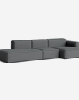 Mags Soft Low Armrest 3 Seater Sofa, Combination 4