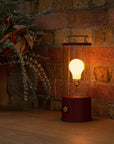 The Muse Portable Lamp in Pomona Red - Moleta Munro Limited