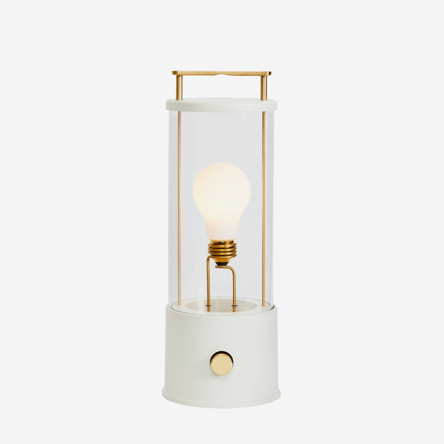 The Muse Portable Lamp, Candlenut White