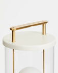 The Muse Portable Lamp in Candlenut White - Moleta Munro Limited