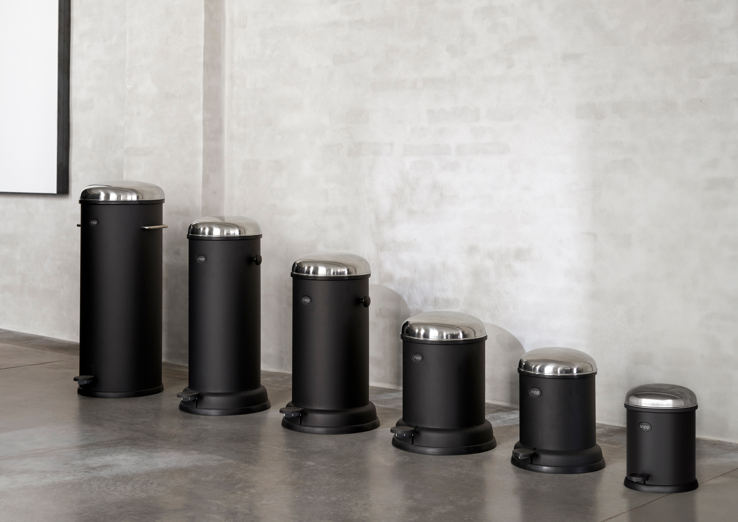 VIPP 12 Pedal bin 3L