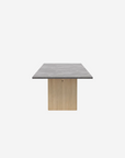 VIPP496 Cabin Square Table, Light Oak Base