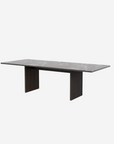 VIPP496 Cabin Square Table, Dark Oak Base