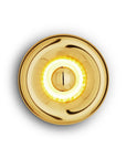 Void LED Surface Light Brass